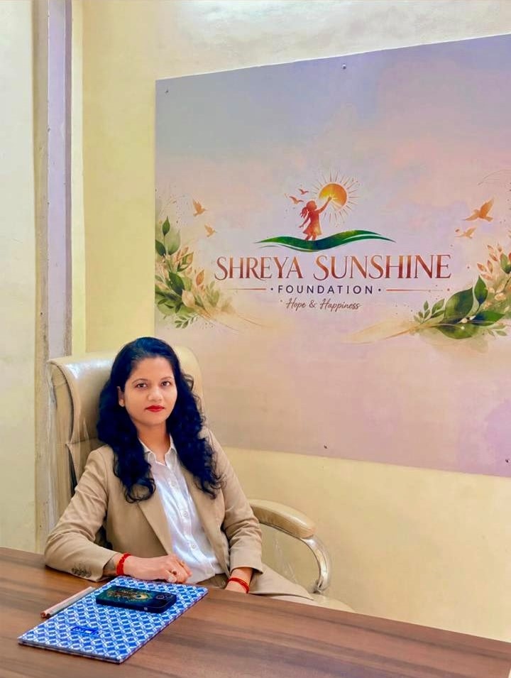 Founder of Shreya Sunshine Foundation